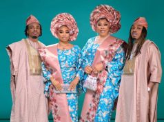 RARE photos of Toyin Adewale & children RARE photos of Toyin Adewale & children