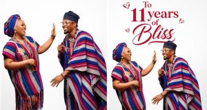 Rotimi Salami & wife celebrate 11th wedding anniversary Rotimi Salami & wife celebrate 11th wedding anniversary