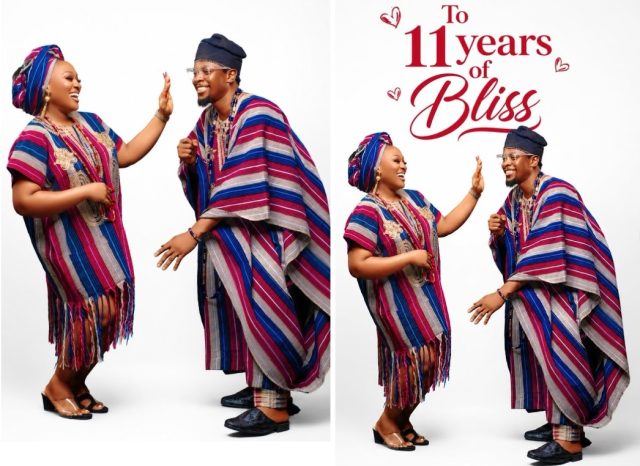 Rotimi Salami & wife celebrate 11th wedding anniversary