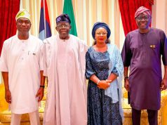 Sanwo-Olu unveils Hamzat, Sonayon-James as APC flagbearers Sanwo-Olu unveils Hamzat, Sonayon-James as APC flagbearers