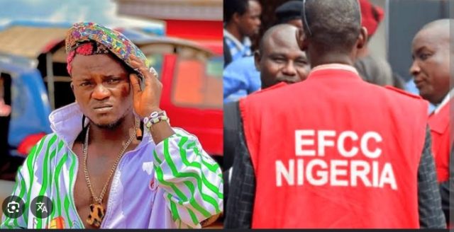 Portable reacts to EFCC invitation over alleged naira spraying Portable reacts to EFCC invitation over alleged naira spraying