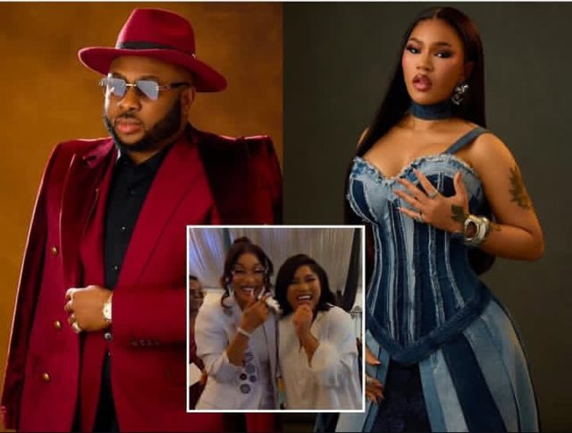 Churchill and Adeola Diiadem dismisses dating rumours Churchill and Adeola Diiadem dismisses dating rumours