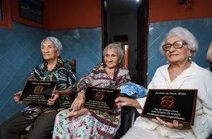TRIO of sisters with an unbreakable bond set record