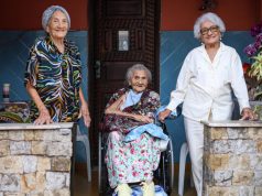TRIO of sisters break record for highest combined age TRIO of sisters with an unbreakable bond set record
