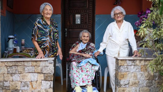 TRIO of sisters with an unbreakable bond set record
