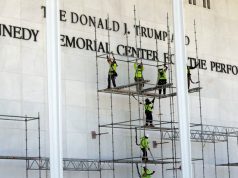 Trump’s name removed from Washington Arts Centre Trump’s name removed from Washington Arts Centre