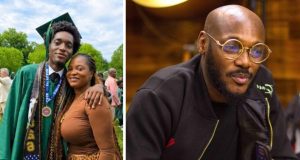 Tuface & Pero Adeniyi’s son graduates from High school Tuface & Pero Adeniyi's son graduates from High school