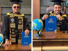 Van Vicker graduates with first class in law Van Vicker graduates with first class in law