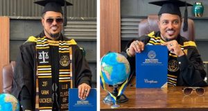 Van Vicker graduates with first class in law Van Vicker graduates with first class in law