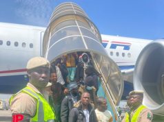 First evacuated Nigerians from South Africa arrive First evacuated Nigerians from South Africa arrive