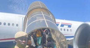 First batch of Nigerians from South Africa arrive First evacuated Nigerians from South Africa arrive