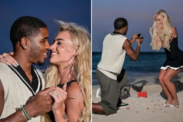 'World's sexiest footballer' Alisha Lehmann ENGAGED