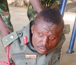 Pictured! Army nabs fake ‘Major-General’