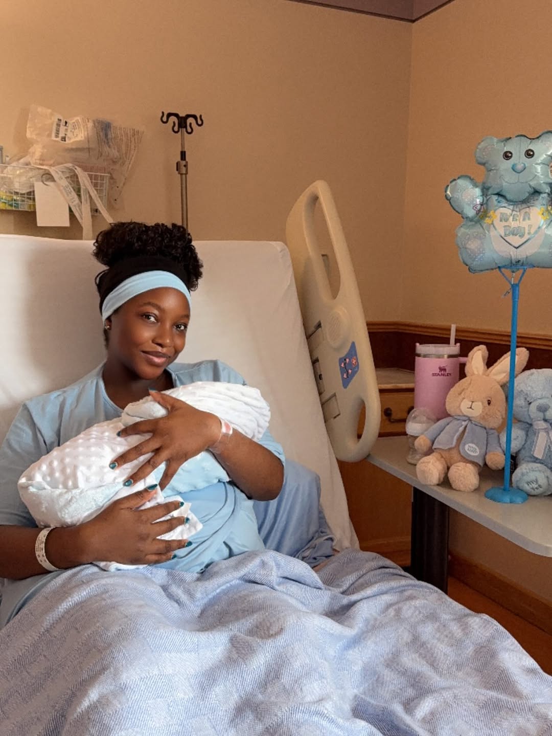 Ini Dima-Okojie announces first child arrival on her birthday 1 Ini Dima-Okojie announces first child arrival on her birthday