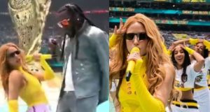 Shakira, Burna Boy perform at 2026 World Cup opening ceremony Shakira, Burna Boy perform at 2026 World Cup opening ceremony