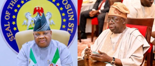 Governor Adeleke reveals why he supports Tinubu Governor Adeleke reveals why he supports Tinubu