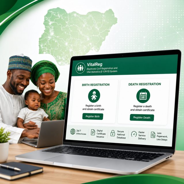 Nigeria launches birth and de.ath registration system