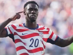 FIFA dismisses Folarin Balogun red card ban FIFA dismisses Folarin Balogun red card ban