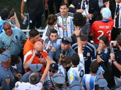 Argentina players’ families ‘detained by police’ Argentina players' families 'detained by police'