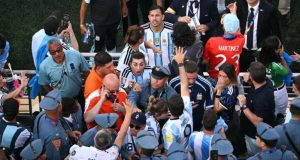 Argentina players’ families ‘detained by police’ Argentina players' families 'detained by police'