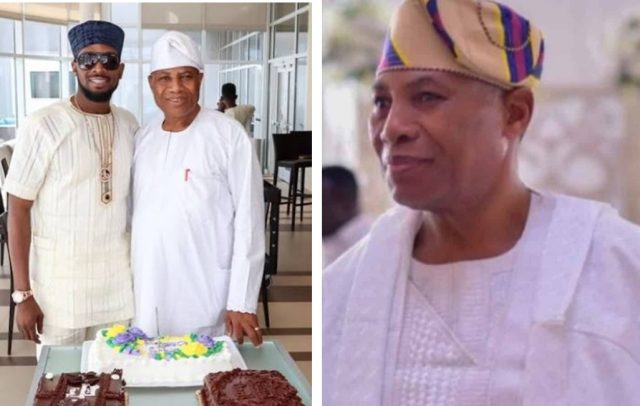Dbanj celebrates dad on his birthday
