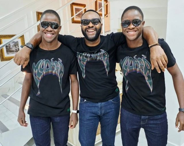 Femi Adebayo's twins turns 19 Femi Adebayo's twins turns 19