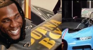 Burna Boy’s 1 of 1 custom Bugatti Chiron finally unveiled Burna Boy's 1 of 1 custom Bugatti Chiron finally unveiled