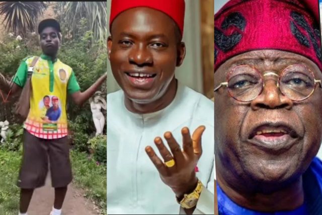 Soludo's son dances to song dissing his father, Tinubu