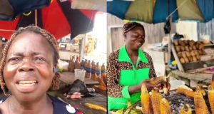 Corn seller who said she makes N2.5m monthly, cries for financial help Corn seller who said she makes N2.5m monthly, cries for financial help