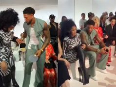 Maduka Okoye sits beside Cardi B at Paris event Maduka Okoye sits beside Cardi B at Paris event