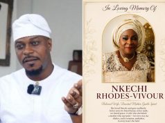 Gbadebo Rhodes Vivour loses mother