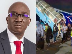 Edo Gov gives N1m each to 41 evacuated Nigerians from South Africa Edo Gov gives N1m each to 41 evacuated Nigerians from South Africa