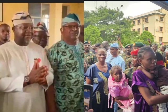 Sunday Dare donates N50, 000 each to rescued Oyo Schoolchildren Sunday Dare donates N50, 000 each to rescued Oyo Schoolchildren