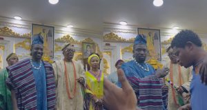 VeryDarkMan conferred with Chieftaincy title by Oluwo of Iwoland VeryDarkMan conferred with Chieftaincy title by Oluwo of Iwoland