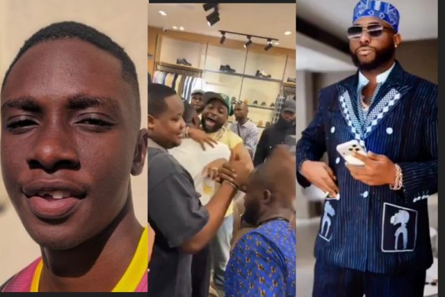 X influencer, Abazz finally meets Davido after receiving N15m