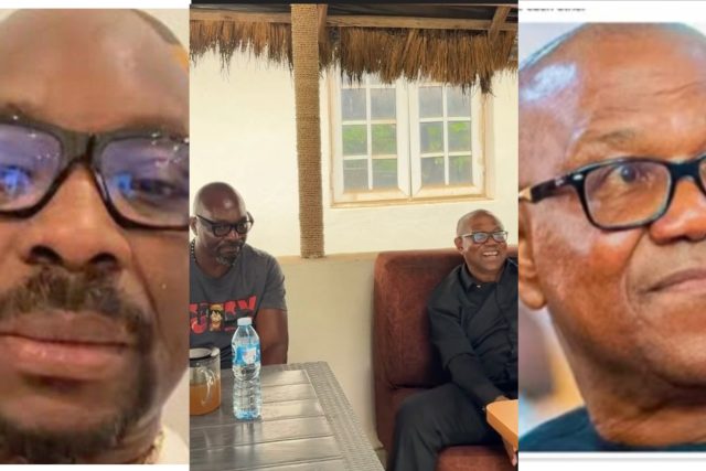 Peter Obi visits Isaac Fayose Peter Obi visits Isaac Fayose
