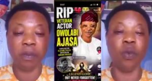 Actor, Owolabi Ajasa debunks de.ath rumour Actor, Owolabi Ajasa debunks de.ath rumour