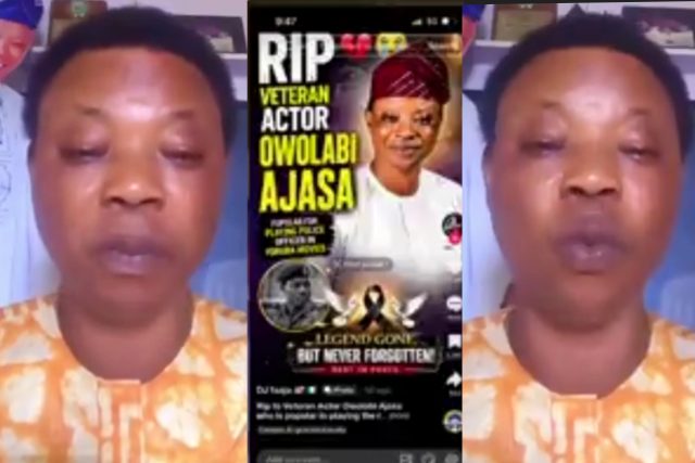 Actor, Owolabi Ajasa debunks de.ath rumour Actor, Owolabi Ajasa debunks de.ath rumour