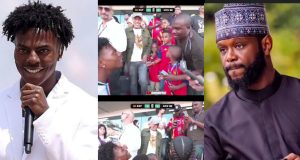 Seyi Tinubu, children meet IShowSpeed at World Cup final Seyi Tinubu, children meet IShowSpeed at World Cup final