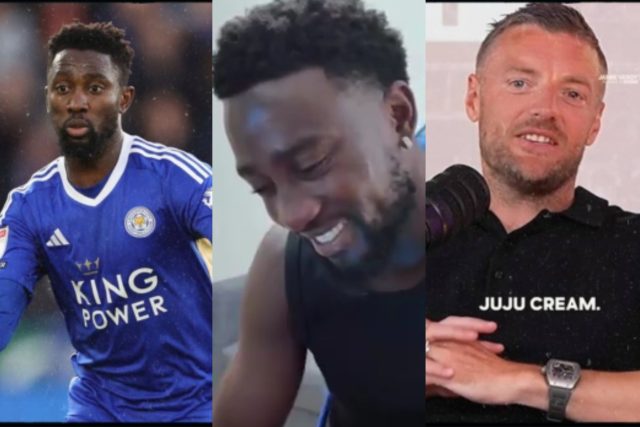 It's Shea Butter - Ndidi laughs off Jamie Vardy's "Juju cream" claim It's Shea Butter - Ndidi laughs off Jamie Vardy's "Juju cream" claim
