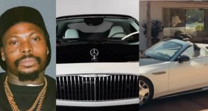 Asake adds Mercedes Maybach SL 680 to his car collection Asake adds Mercedes Maybach SL 680 to his car collection
