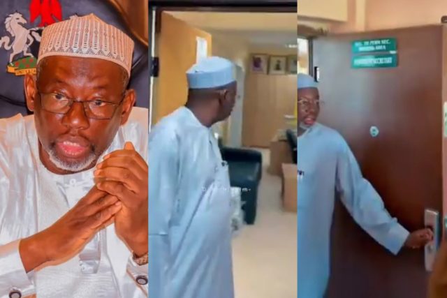 Jigawa Governor meets empty offices during surprise inspection Jigawa Governor meets empty offices during surprise inspection