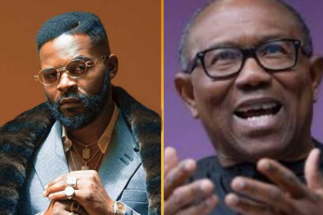 I never supported Peter Obi in 2023 election - Falz