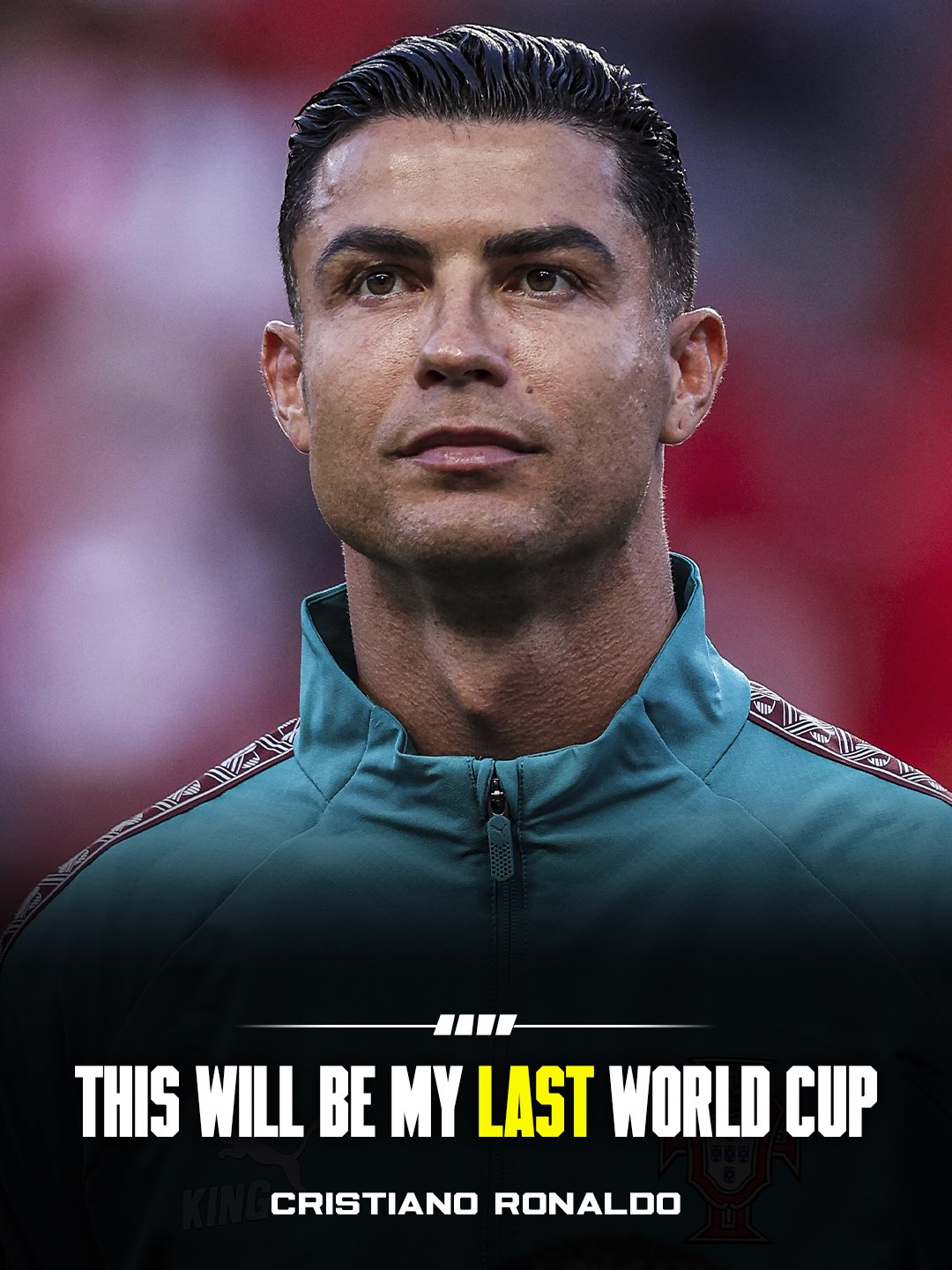 This will be my last World Cup - Ronaldo 1 This will be my last World Cup - Ronaldo