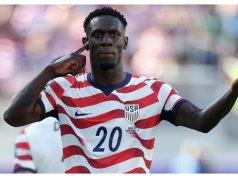 UEFA blasts FIFA for overturning Folarin Balogun’s red card UEFA blasts FIFA for overturning Folarin Balogun’s red card