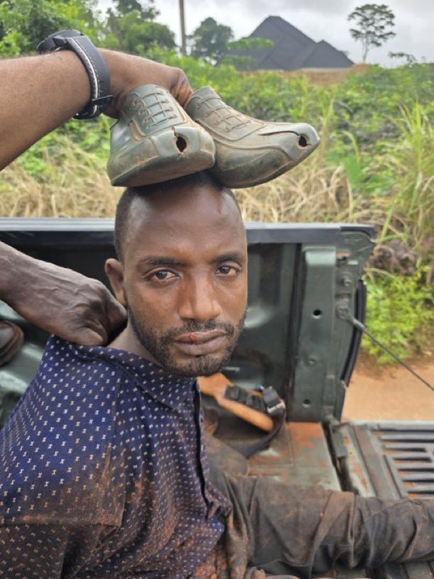 Bandit, Abubakar Usman arrested in Delta forest Bandit, Abubakar Usman arrested in Delta forest