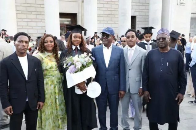 Wike's daughter bags law degree from UK University