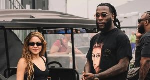 Burna Boy, Shakira reunite ahead of final half-time show Burna Boy, Shakira reunite ahead of half-time final show
