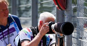 Czech Republic president spends vacation as a F1 photographer Czech Republic president spends vacation as F1 photographer