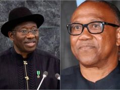 I wasn’t offered N500bn to contest against Peter Obi – Jonathan I wasn't offered N500bn to contest against Peter Obi - Jonathan